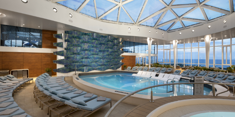 celebrity edge solarium pool best line ship quality