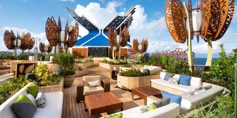 celebrity edge cruise rooftop garden features
