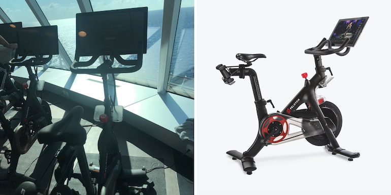 peloton bike fitness center celebrity edge