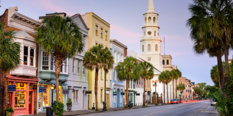 charleston south carolina us departure cruise ports