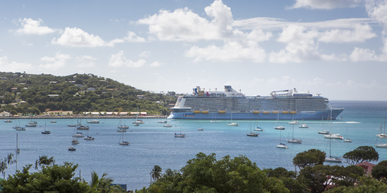 quantum royal caribbean st thomas cruise stress