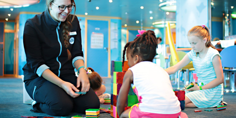 cruise line babysitting kids babies toddlers