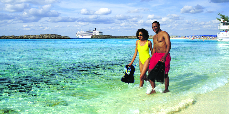 norwegian cruise line shore excursions beach