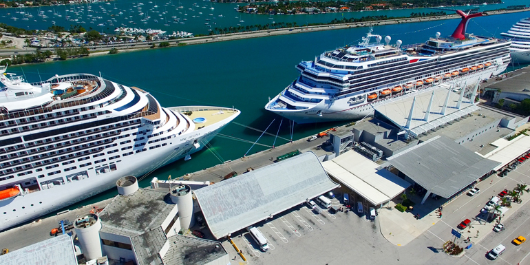 miami cruise to nowhere port