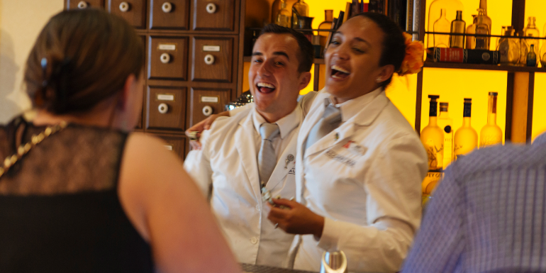 carnival cruise alchemy bar staff crew bartenders bartender