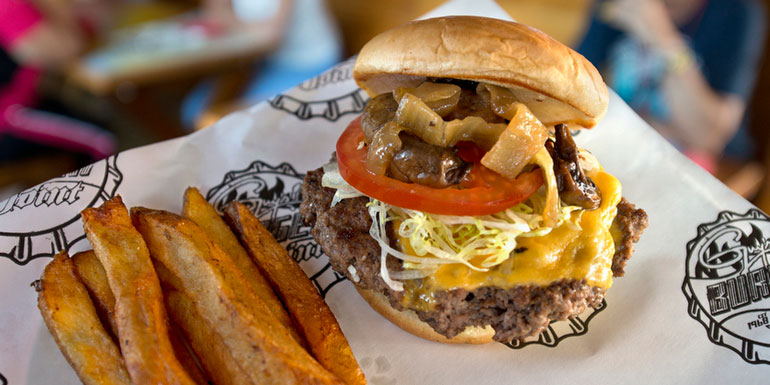 guys burger joint carnival free food