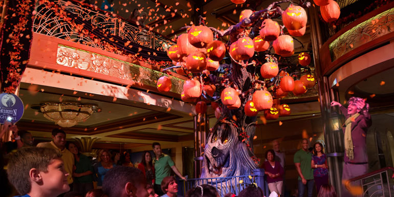 disney cruise pumpkin tree halloween holidays