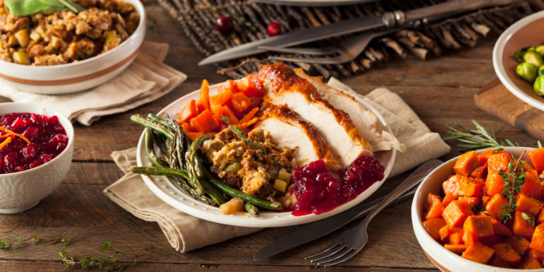 thanksgiving feast dinner cruise ship holiday
