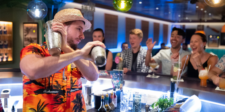 royal caribbean bamboo room tiki bar