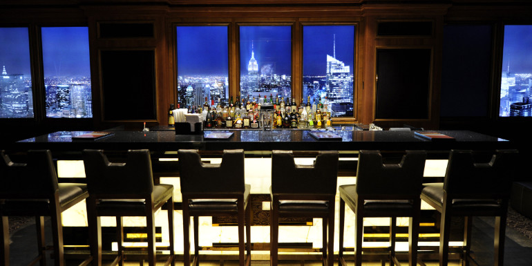 disney cruise line skyline city bar