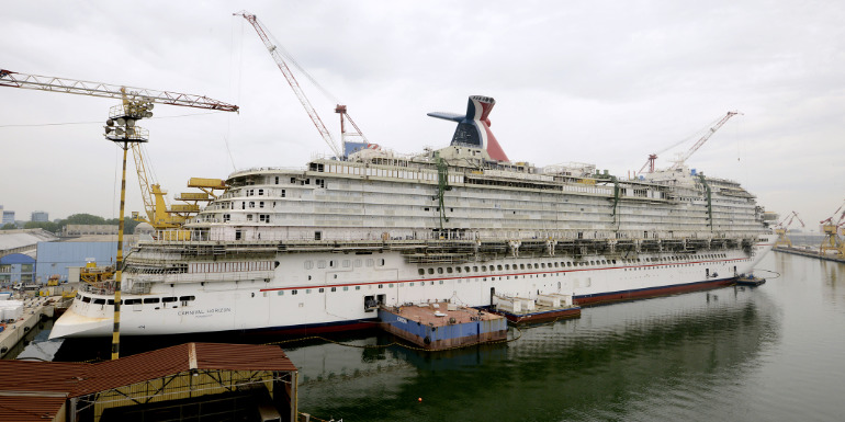 carnival horizon construction cruise ship design