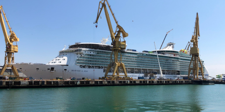 cruise ship refurbishment change review ratings