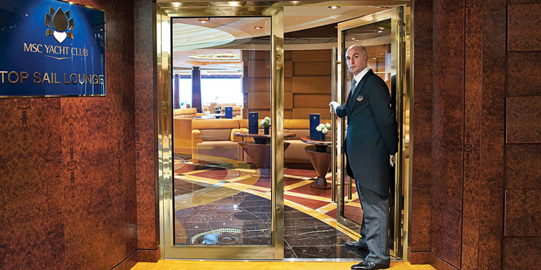 vip cruise experience msc yacht club