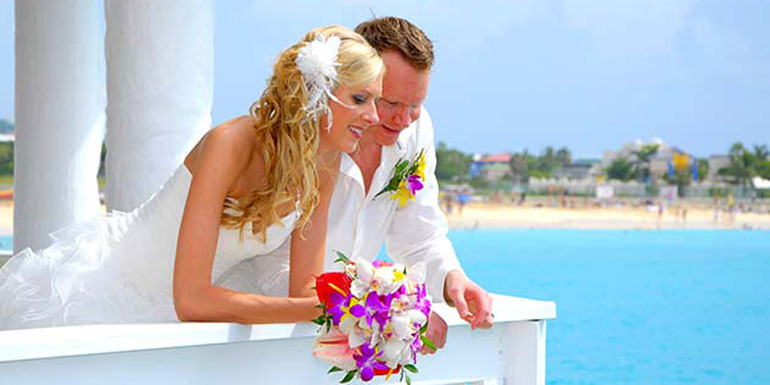 married cruise ship wedding