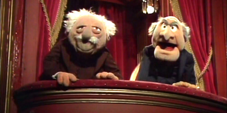 muppets theater statler waldorf weirdest reviews