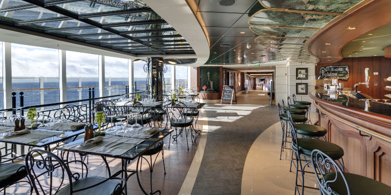 bistrot la boheme msc seaside cruise