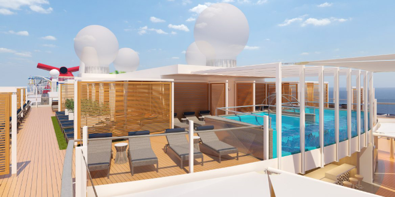 carnival mardi gras loft 19 suite pool