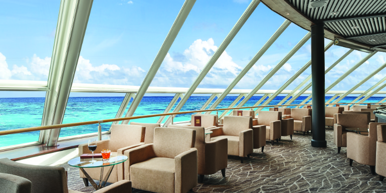 norwegian cruise sky miami spinnaker lounge refurbishment