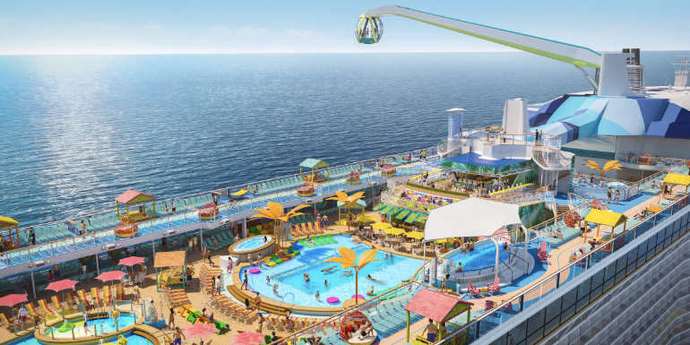 royal caribbean odyssey of the seas lido deck